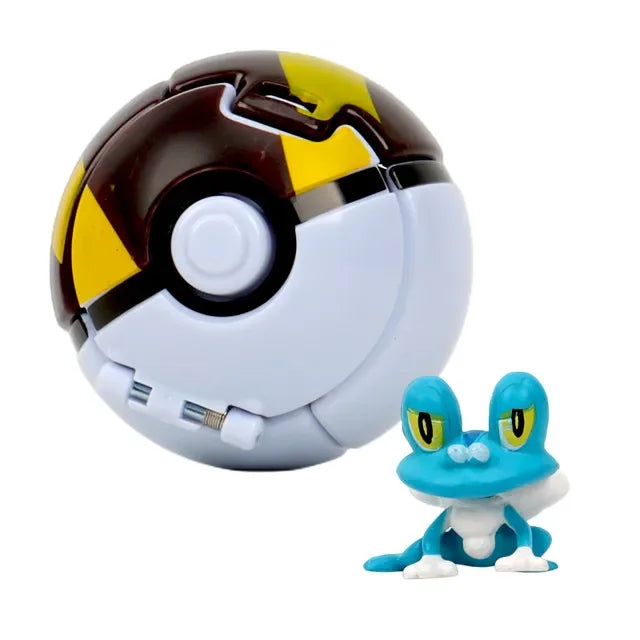 Pokémon Pokeball Anime Figures – Pikachu Charizard Piplup Kyogre Pocket Monster Action Model Toy Gifts