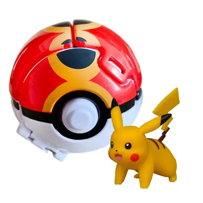 Pokémon Pokeball Anime Figures – Pikachu Charizard Piplup Kyogre Pocket Monster Action Model Toy Gifts