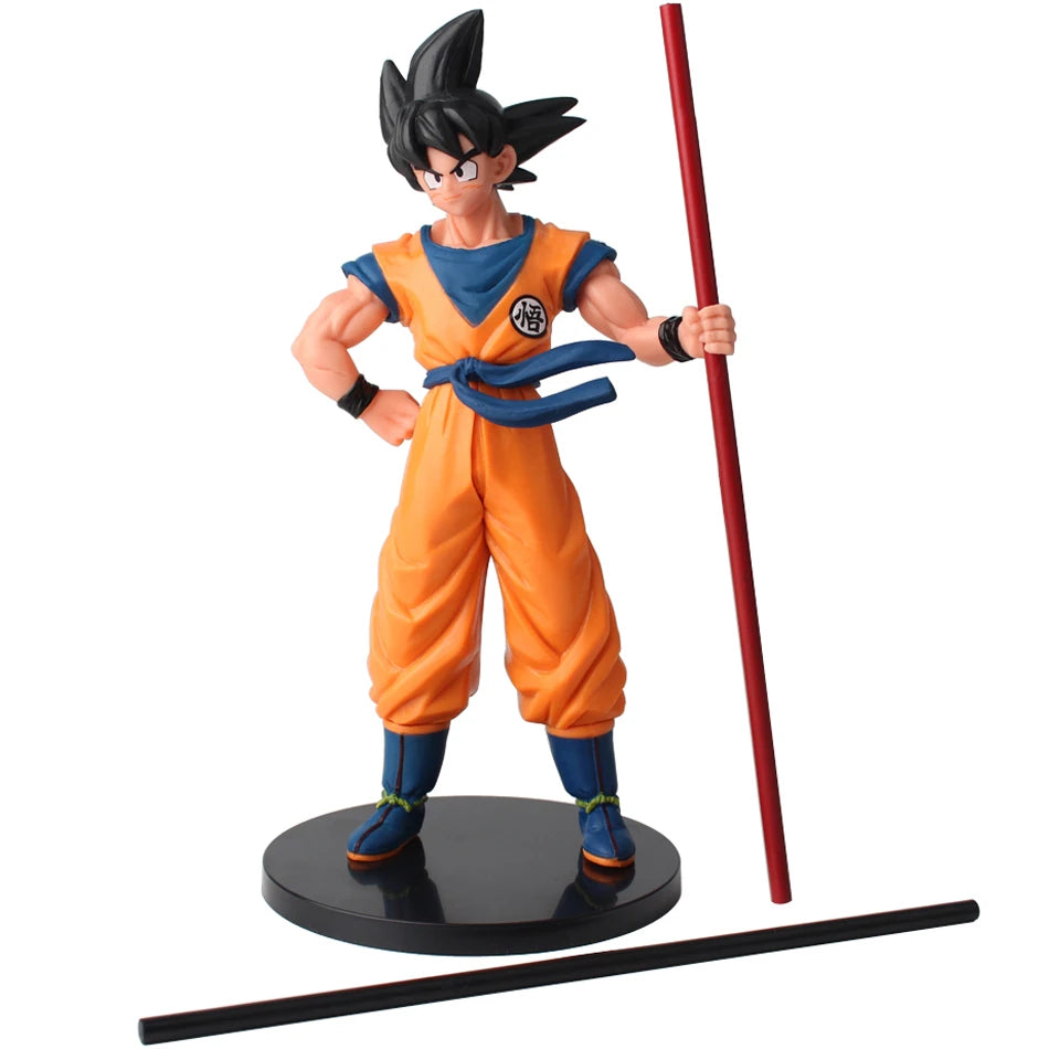 22CM Dragon Ball Z Super Saiyan Goku Figure – Son Goku Anime Action Figurine Collectible Model Toy Gift for Kids