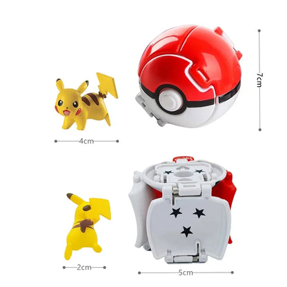 Pokémon Pokeball Anime Figures – Pikachu Charizard Piplup Kyogre Pocket Monster Action Model Toy Gifts