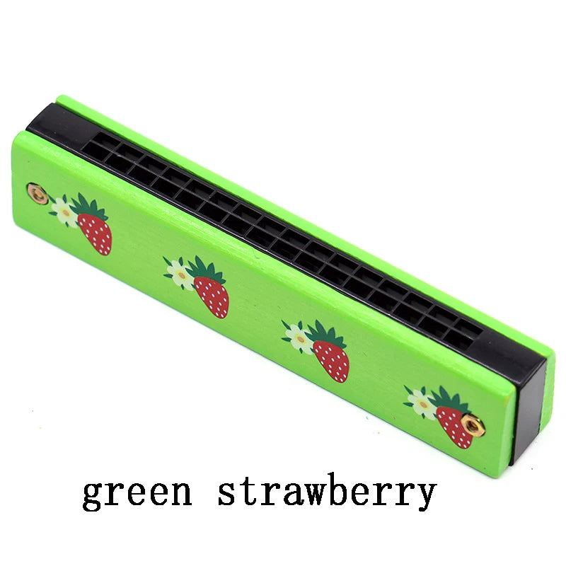 Kids Wooden Harmonica Toy – Beginner Musical Instrument for Early Learning Music Education