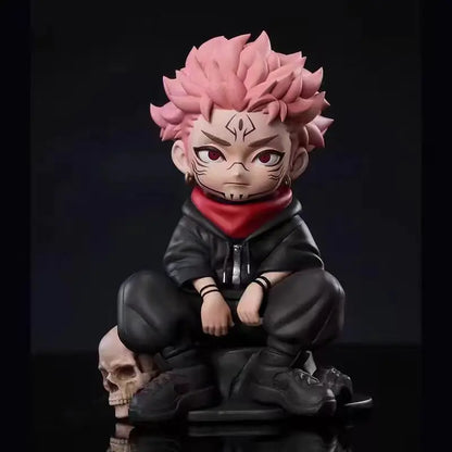 Jujutsu Kaisen Gojo Satoru & Sukuna Figure – PVC Anime Action Figurine Collectible Model Toy Collection (3 Styles)