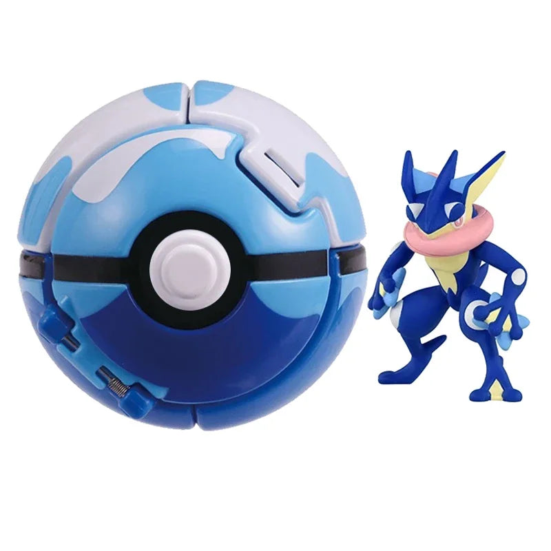 Pokémon Pokeball Anime Figures – Pikachu Charizard Piplup Kyogre Pocket Monster Action Model Toy Gifts