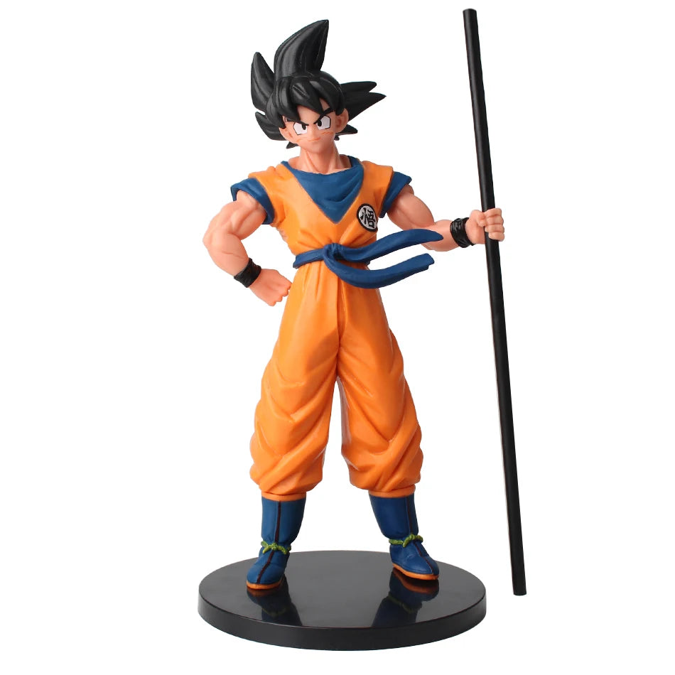 22CM Dragon Ball Z Super Saiyan Goku Figure – Son Goku Anime Action Figurine Collectible Model Toy Gift for Kids