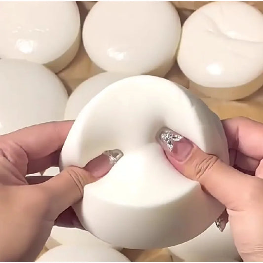 Taba Squishy Yogurt Cake Bread Squeeze Toy – Soft Slow Rising Stress Relief Fidget Sensory Toy for Kids & Adults Relaxing Gift