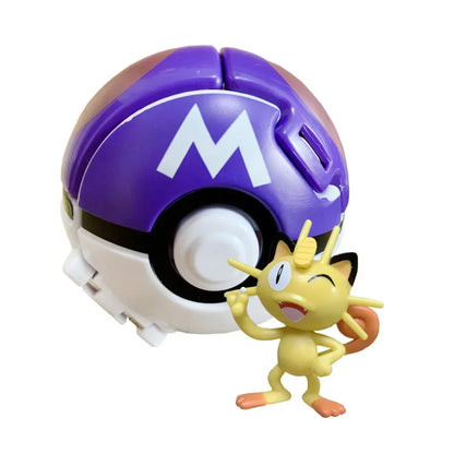 Pokémon Pokeball Anime Figures – Pikachu Charizard Piplup Kyogre Pocket Monster Action Model Toy Gifts