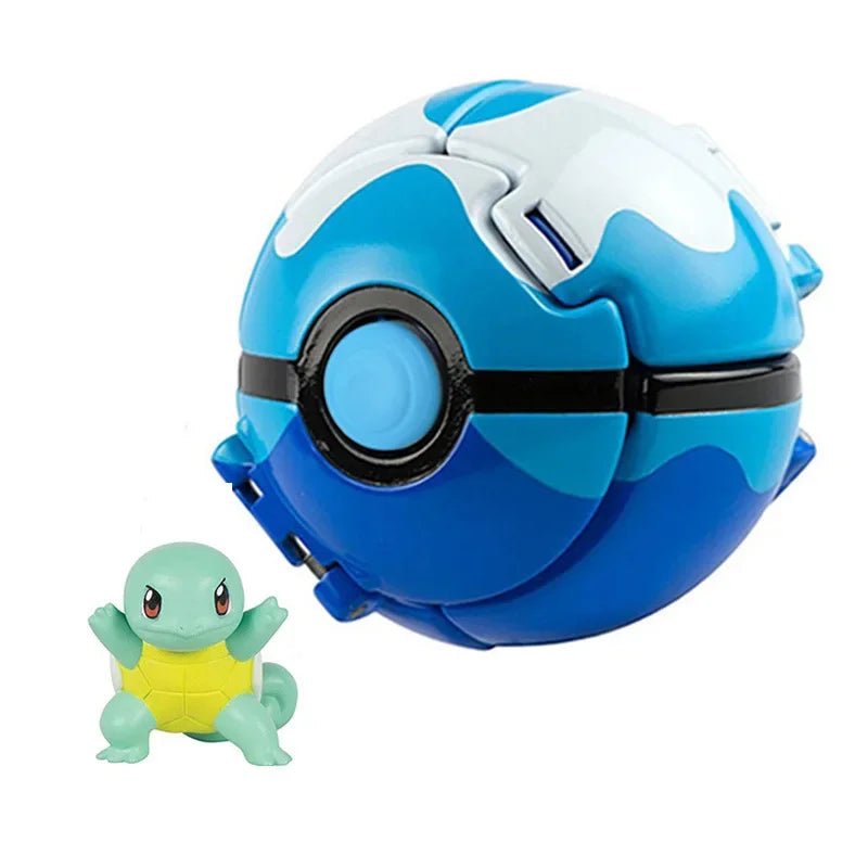 Pokémon Pokeball Anime Figures – Pikachu Charizard Piplup Kyogre Pocket Monster Action Model Toy Gifts