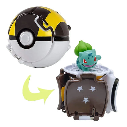 Pokémon Pokeball Anime Figures – Pikachu Charizard Piplup Kyogre Pocket Monster Action Model Toy Gifts