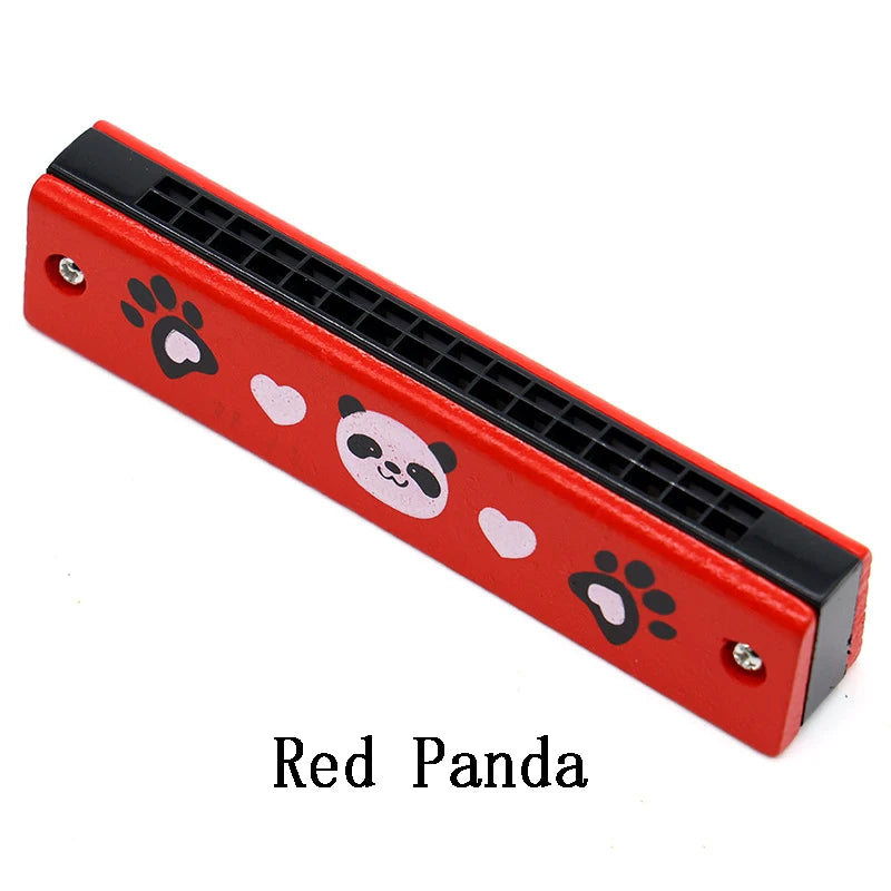 Kids Wooden Harmonica Toy – Beginner Musical Instrument for Early Learning Music Education