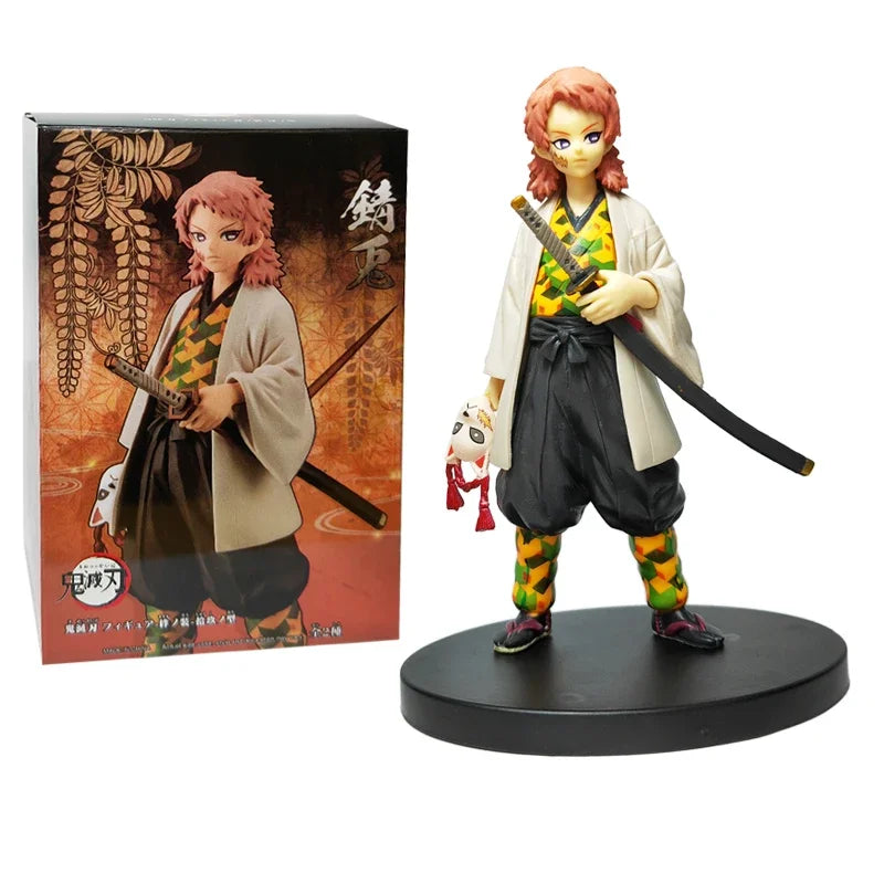 Demon Slayer Kimetsu No Yaiba Figures – Tanjiro Nezuko Zenitsu Inosuke Anime Action Figurine Model Toys