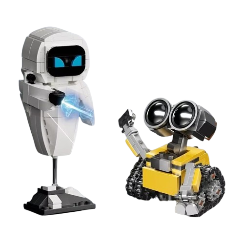 Robot Assembly Model Kit – Buildable Small Particle Robot Figure for Kids & Collectors | Educational Construction Toy
