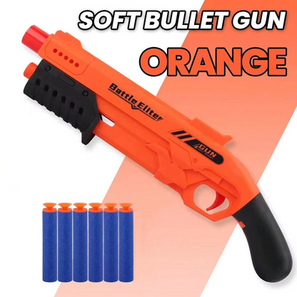 Manual Foam Dart Blaster Toy | Outdoor Soft Foam Dart Launcher for Kids | Fun Target Practice & Active Play