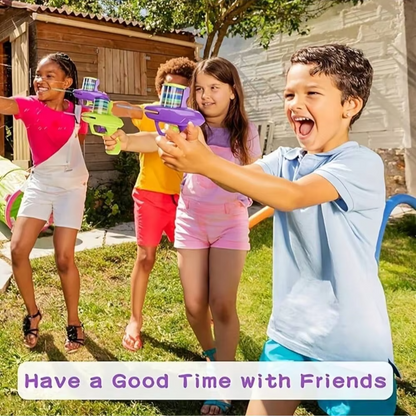 Foam Disc Launcher Toy – Handheld Flying Disc Shooter for Indoor & Outdoor Kids' Games