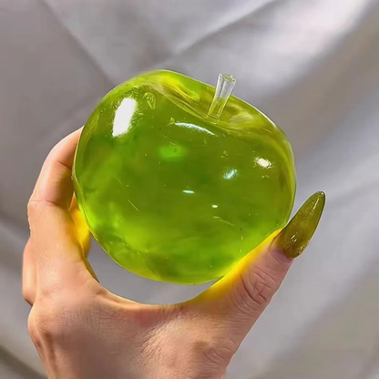 Green Apple Squishy Stress Ball – Slow Rising Soft Squeeze Fidget Sensory Toy for Kids & Adults | ADHD & Autism-Friendly