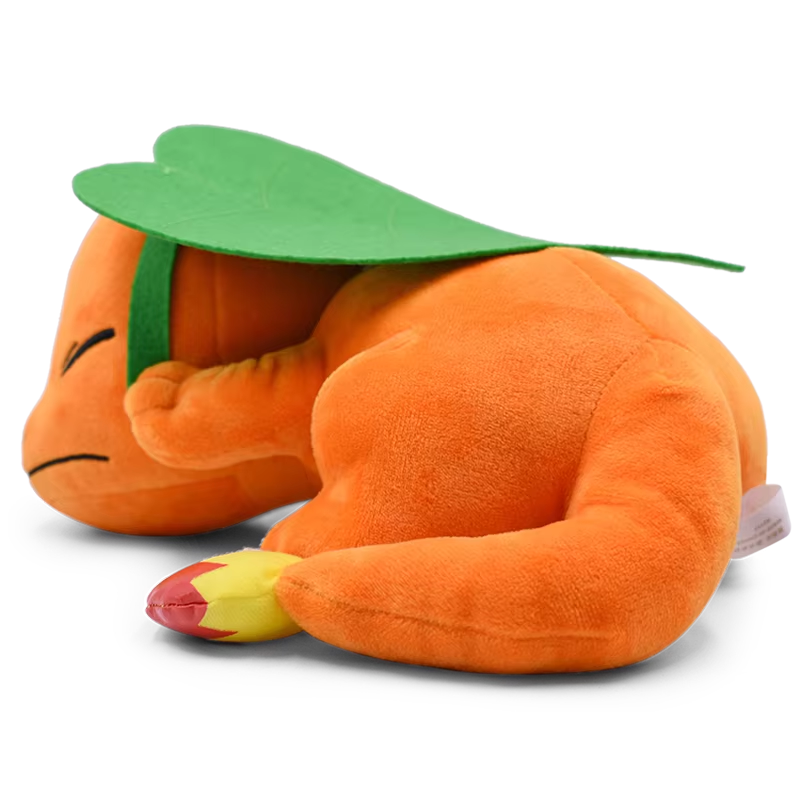 Sleeping Fire Lizard Plush Toy 11 Inch | Soft Cute Character Stuffed Animal | Cuddly Plush Gift for Kids