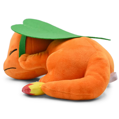 Sleeping Fire Lizard Plush Toy 11 Inch | Soft Cute Character Stuffed Animal | Cuddly Plush Gift for Kids