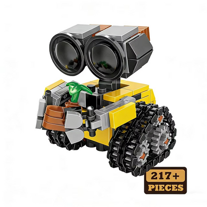 217PCS Space Robot Building Block Set | Mini Sci-Fi Robot Construction Toy | STEM Building Bricks Gift for Kids & Adults
