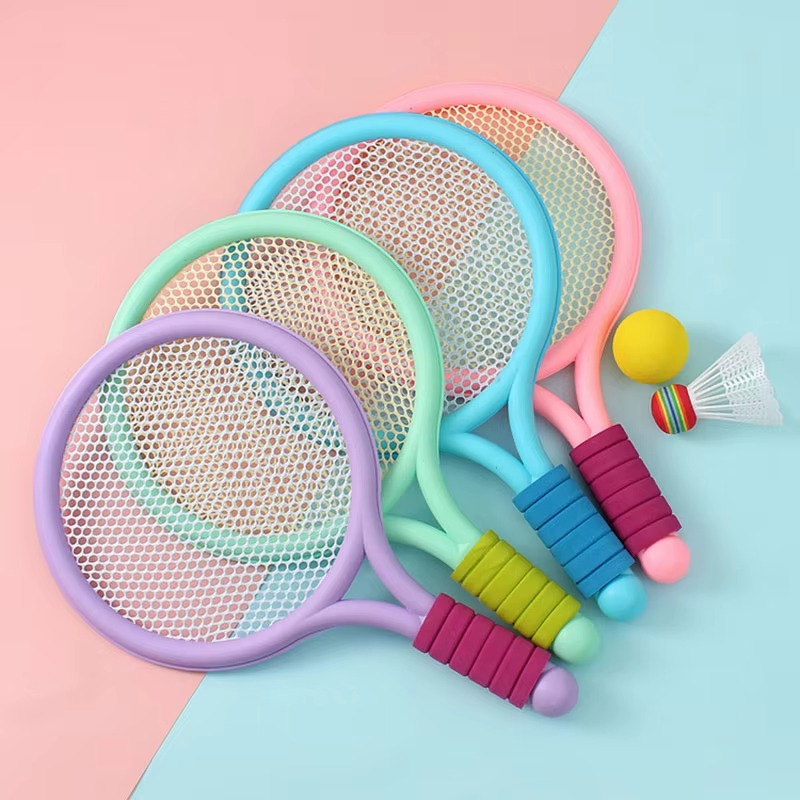 Kids Badminton & Tennis Racket Set – Outdoor Sports Toy Set for Children Aged 3–12 | Garden, Beach & Park Games