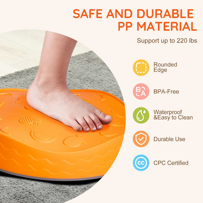 SucceBuy 5PCS Balance Stepping Stones for Kids | Montessori Sensory Balance Toy