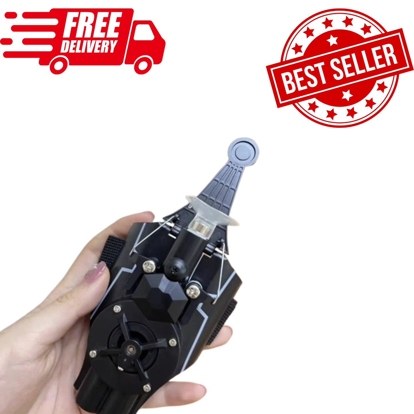 Superhero-Inspired Wrist Launcher Toy | Automatic Role Play Cosplay Wrist Prop | Adventure Costume Accessory