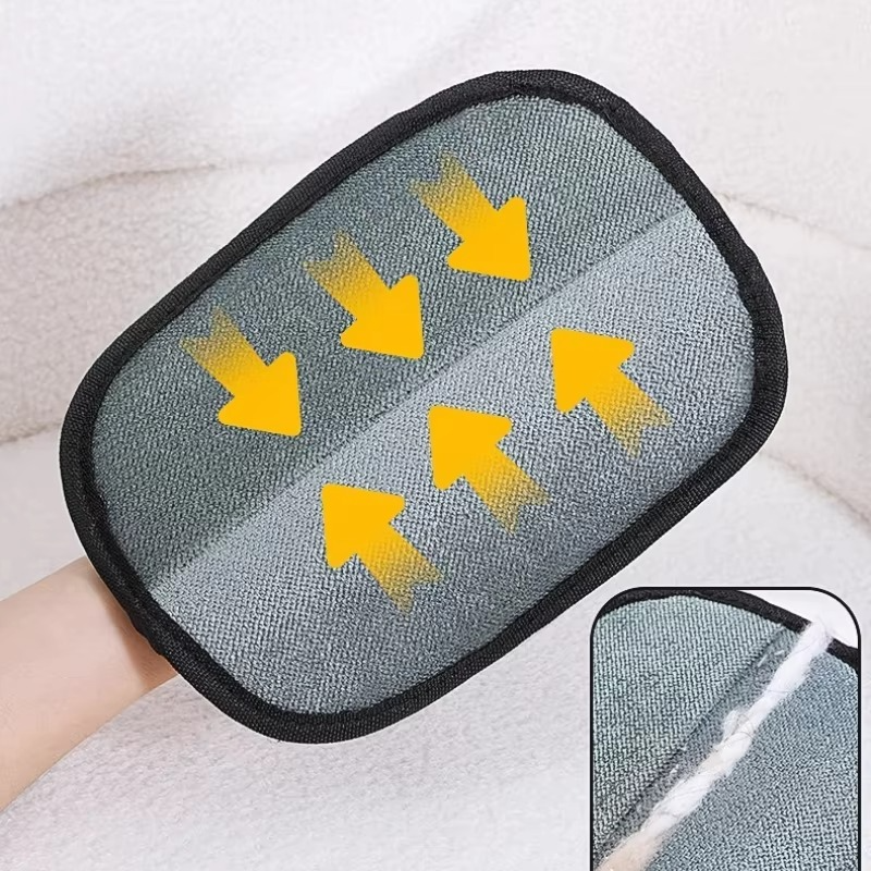 Reusable Pet Hair Remover Glove | Washable Lint & Fur Remover for Clothes, Furniture & Pet Grooming