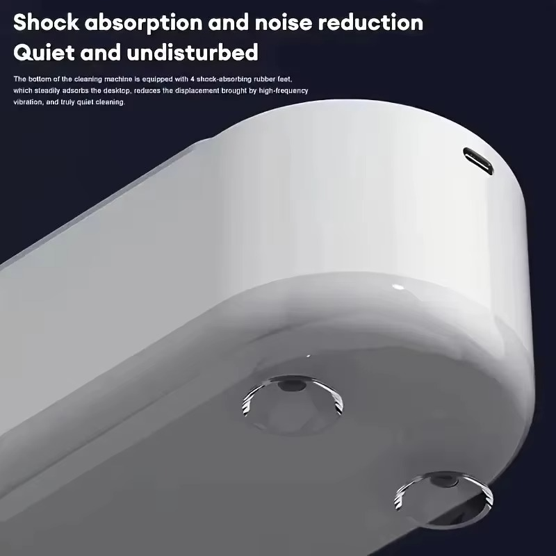 Wireless Ultrasonic Glasses Cleaner | Portable High-Frequency Cleaner for Eyeglasses, Jewellery, Watches & Accessories