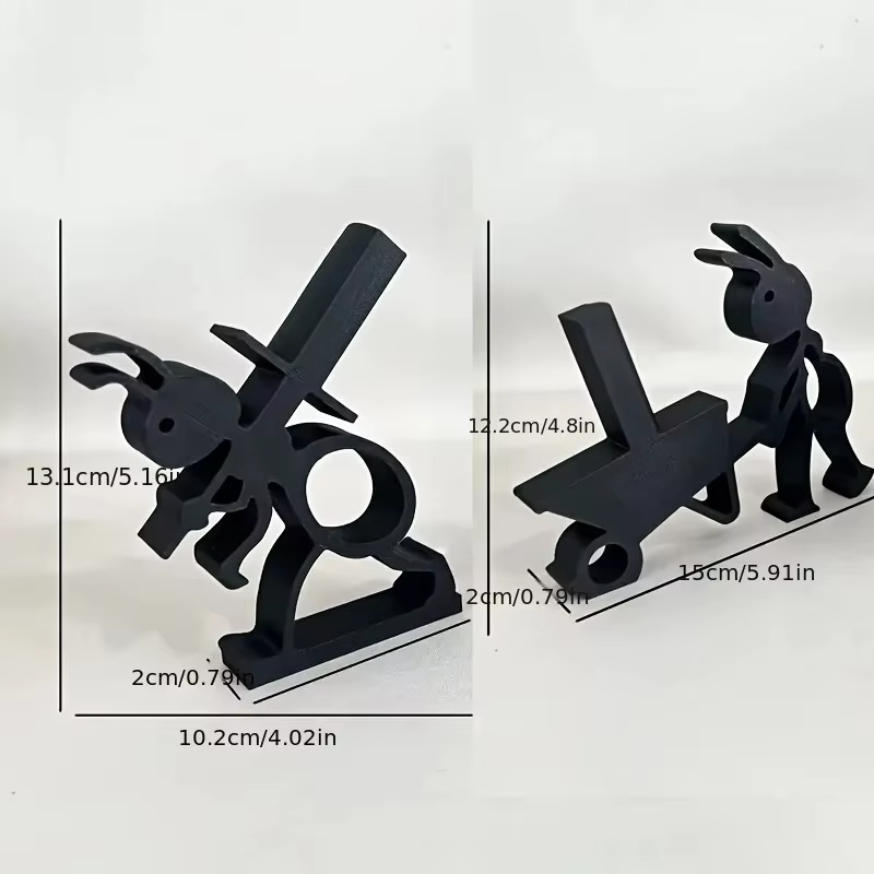 Cute Animal Toilet Roll Holder | Minimalist Tissue Paper Holder | Creative Bathroom & Home Décor Gift