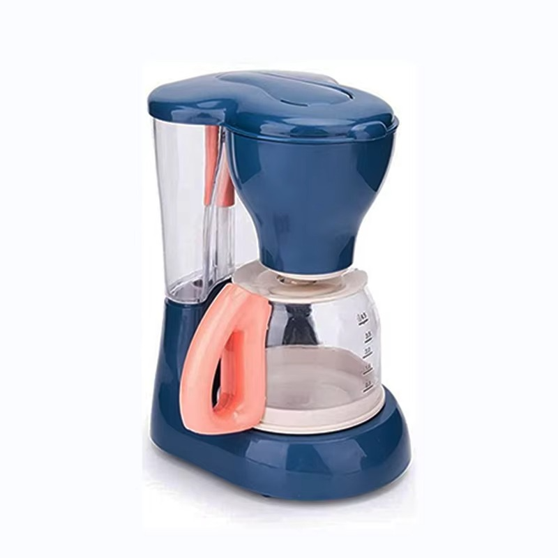 Kids Wooden Kitchen Appliance Toy Set – Pretend Play Coffee Maker, Blender, Mixer & Toaster | Educational Role Play Gift