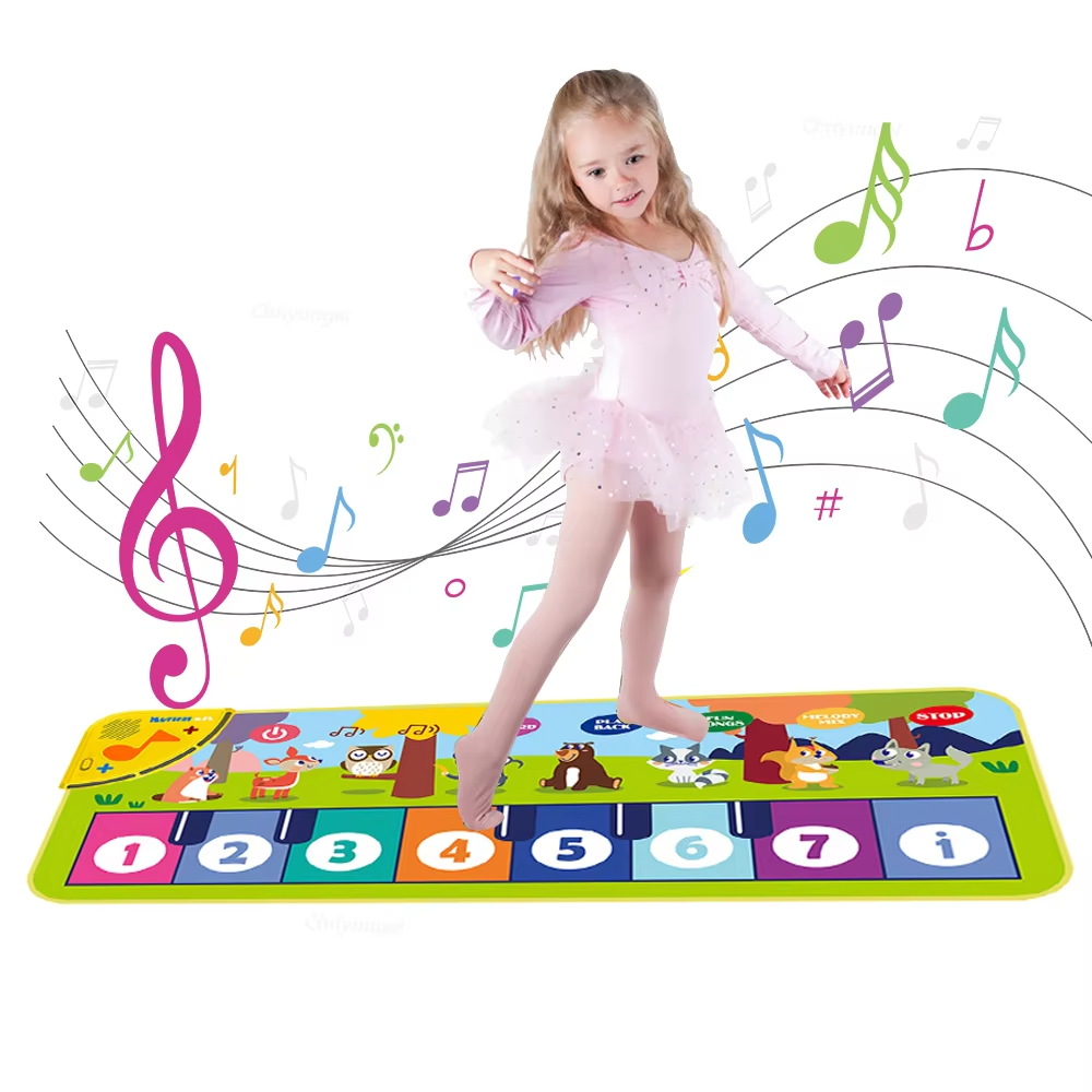 Kids Piano Play Mat | Musical Floor Keyboard for Toddlers