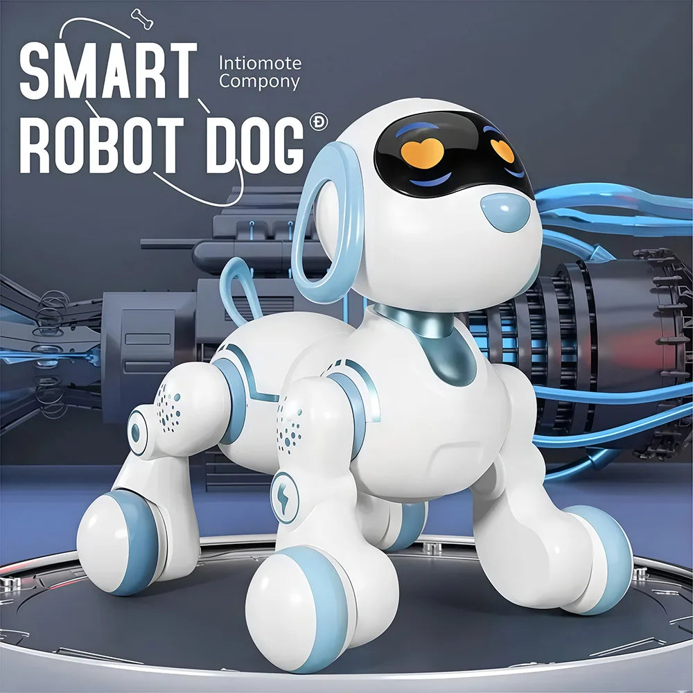 Smart Interactive RC Robot Dog for Kids | Programmable Remote Control Robot Puppy