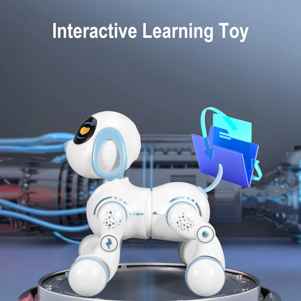 Smart Interactive RC Robot Dog for Kids | Programmable Remote Control Robot Puppy